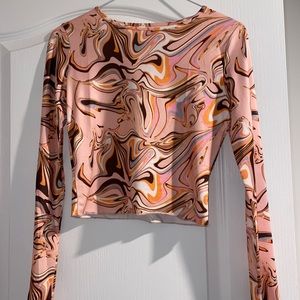 Long Sleeved Crop Top